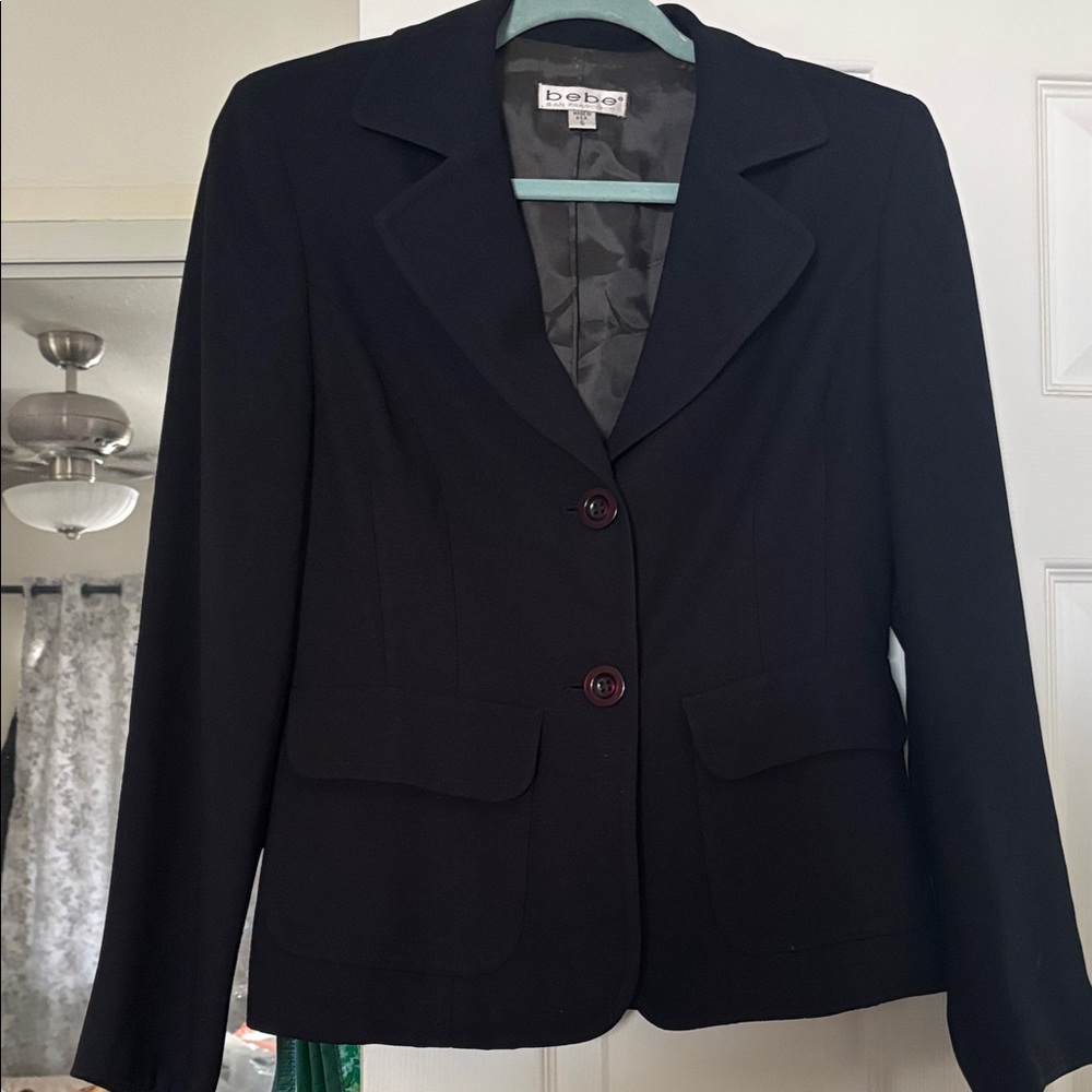 Bebe Classic Black Blazer